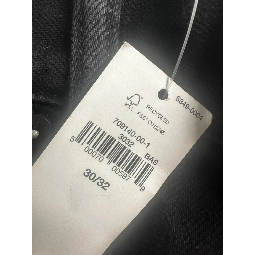 NWT Gap Slim Jeans Mens 30x32 Black GapFlex Stretch Denim Pants